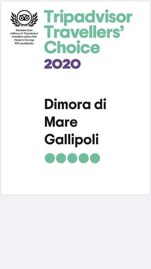 Dimora Di Mare Gallipolli Exteriör bild